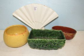 Four Pieces of Ceramic Pottery