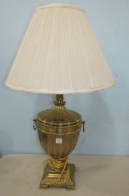 Modern Brass  Urn Table Lamp