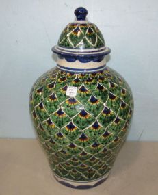 Large Mexico Made Pottery Jar