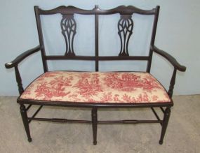 Reproduction Chair Back Settee