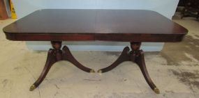 Duncan Phyfe Double Pedestal Dining Table