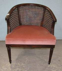 French Provincial Cane Back Side Chair