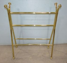 Brass Color Quilt Rack