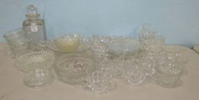 Collection of Glass Ware Pieces