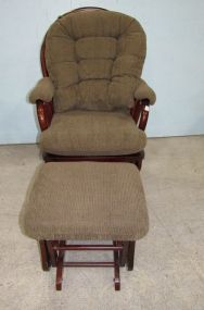 Best Chair Co. Glider and Ottoman