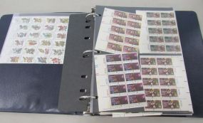 Binder of Commemorative Stamps