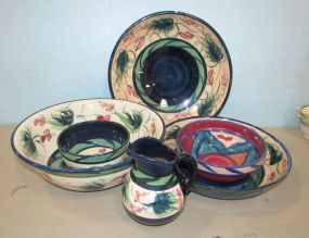 Collection of Gail Pittman Hand Painted Pieces
