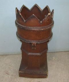 Antique English Bishop Chimney Pot