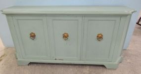 Painted Modern Credenza