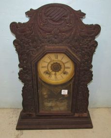 Waterbury Clock Co. Akron Antique Mantel Clock