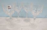 Four Marquis Waterford Wine Stems