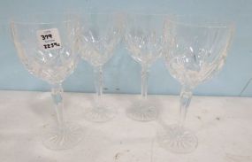 Four Marquis Waterford Wine Stems