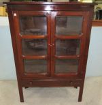 Reproduction Two Door Display Cabinet