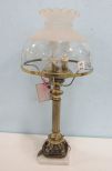 Brass Marble Base Table Lamp