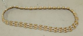 Gold Tone .925 Choker/Necklace