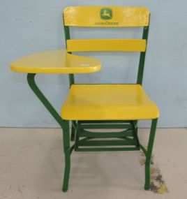 Vintage Painted John Deere School Desk