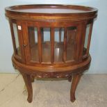 Reproduction Georgian Style Round Mahogany Drinks Cabinet