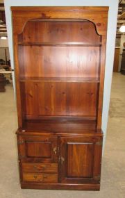 1980s Primitive Style Hutch