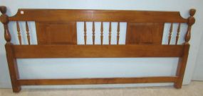 KLING Colonial Maple King Size Head Board