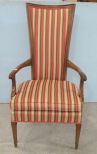 Statesville Chair Co. French High Back Arm Chair