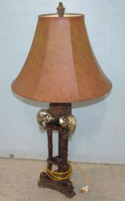 Decor Resin Elephant Table Lamp
