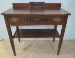 Vintage Mahogany One Drawer Server