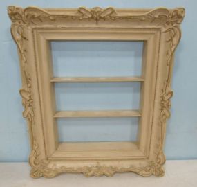 Painted Distressed Frame Display