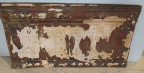 Vintage Painted Rustic Wall Art Panel