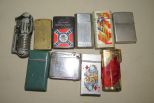 Ten Collectible Lighters