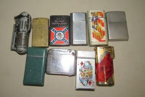 Ten Collectible Lighters
