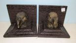 Pair of Modern Eagle Bookends