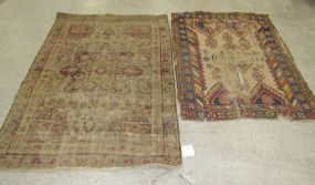 Two Hand Made Persian Semi Antique Rugs