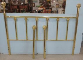 King Size Colonial Style Brass Bed