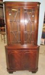 Mahogany Duncan Phyfe Corner Cabinet