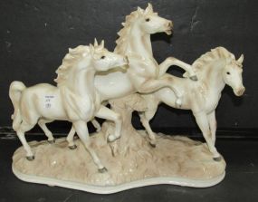 Echt Altmann Norcrest Three Galloping Stallions