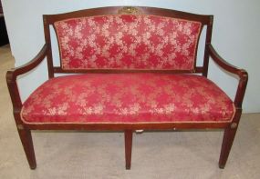 French Style Parlor Settee