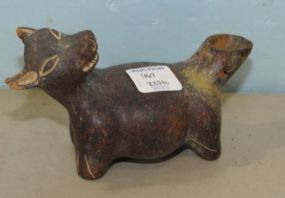 Colombian Pottery Vessel Style Colima Dog