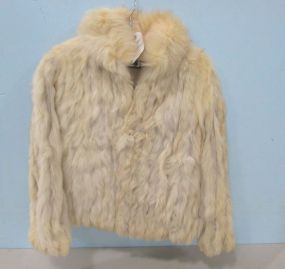 Saga White Fox Fur Coat