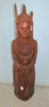 Hand Carved African Tribal Statue