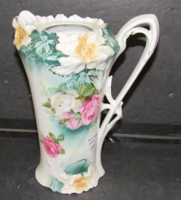 Hand Painted RS Prussia Pitcher