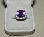 Amethyst Style Ring