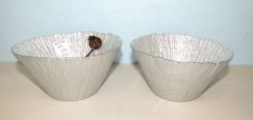 Turkish Silver Artistic Bowls