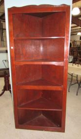 Vintage Corner Display Cabinet