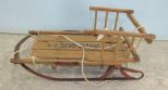 Vintage Sno Flake Child's Sled