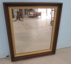 Wood Framed Wall Mirror