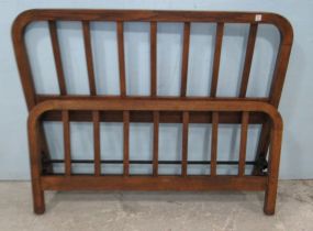 Vintage Mission Oak Style Bed