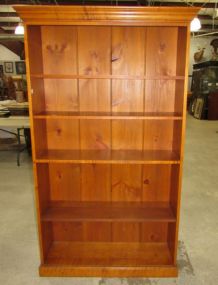 Maple Four Shelf Bookcase