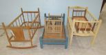 Five Vintage Doll Beds