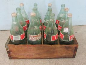 Vintage Coke Crate & Bottles