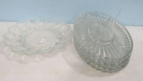 Four Glass Serving Dishes